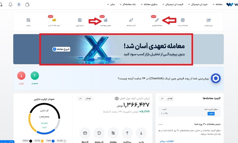 تفاوت معامله مارجین و اسمارت مارجین هوشمند والکس