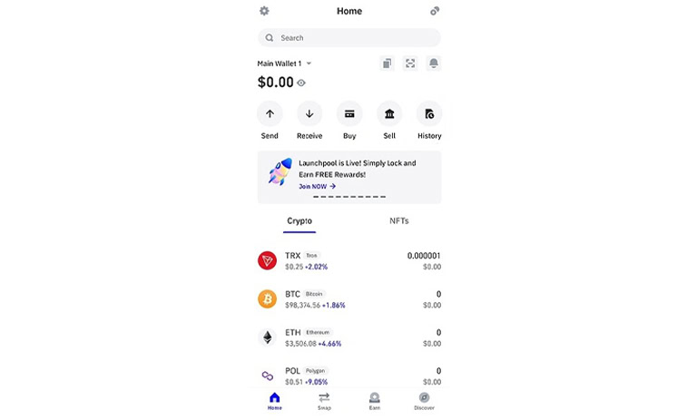 یافتن هش تراکنش در تراست ولت