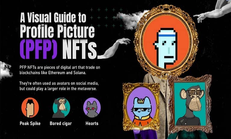 اینفوگرافیک PFP NFT