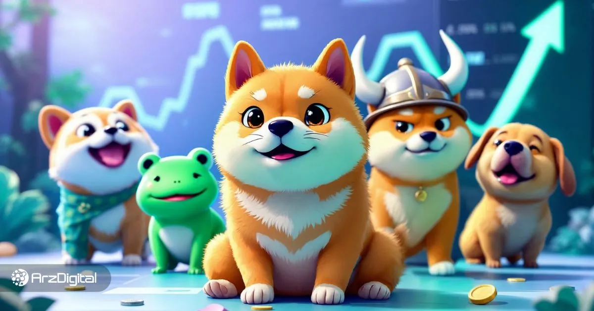 ۵ میم کوین محبوب تحلیلگران؛ تاثیر رشد بیت کوین بر روند آن‌ها چه خواهد بود؟