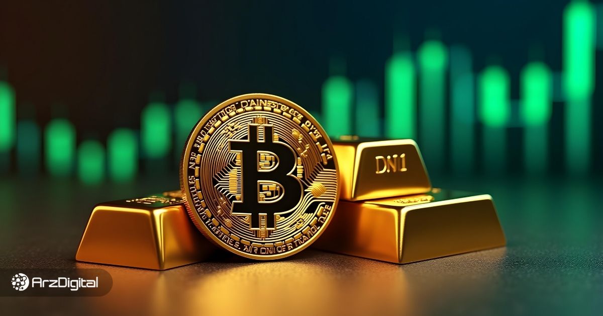 رقابت طلا و بیت کوین در سایه جنگ تجاری! قیمت BTC میلیون دلاری می‌شود؟