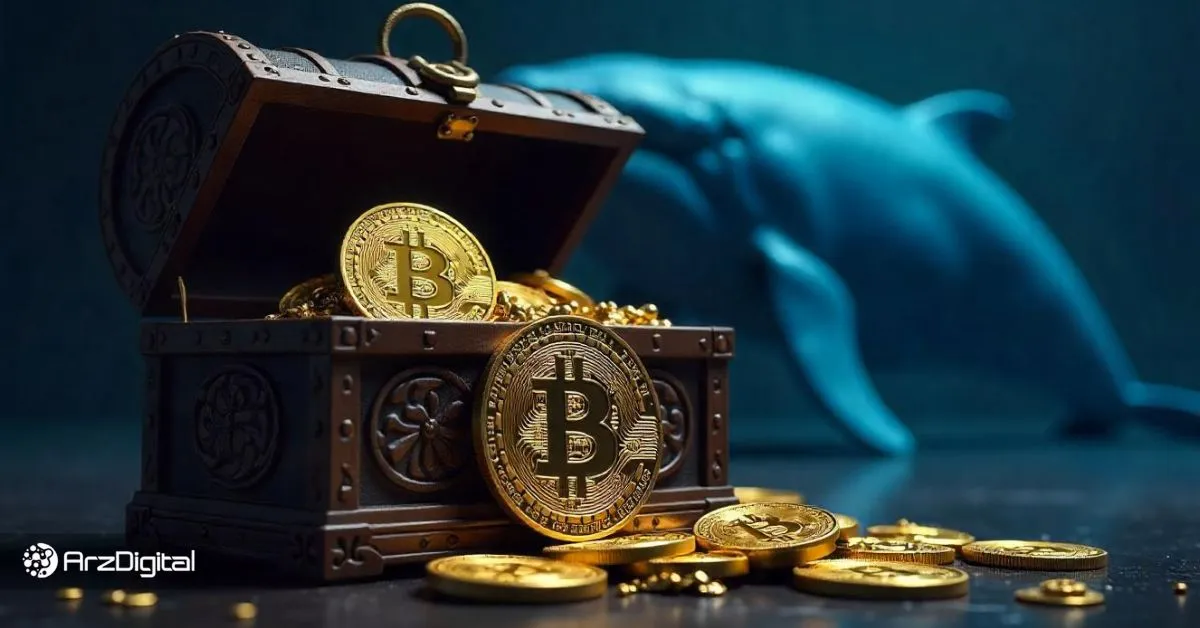 نشانه‌هایی پنهان از حضور نهنگ‌ها در نمودار بیت کوین! پشت پرده چه خبر است؟